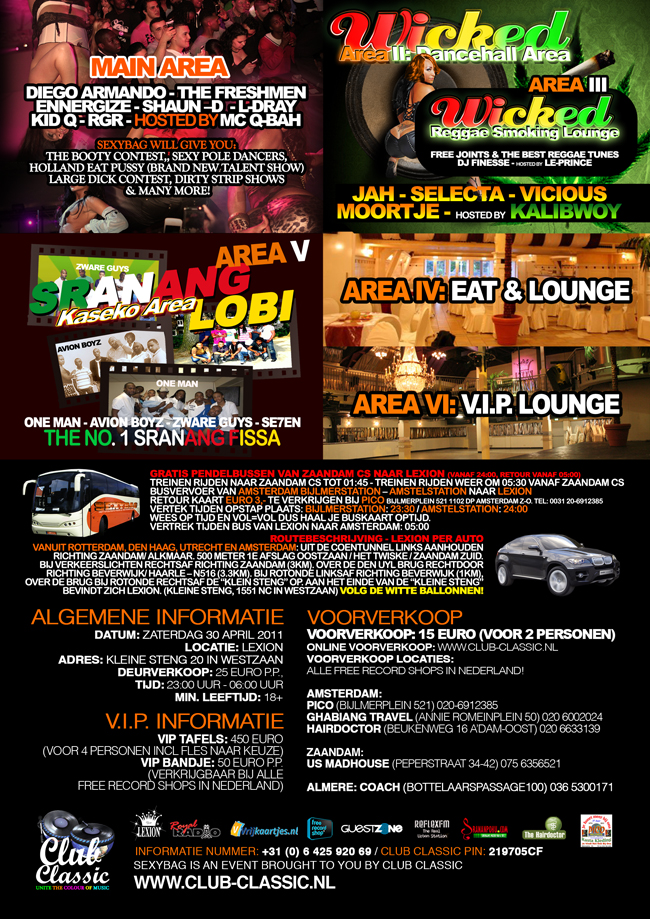CLUB CLASSIC PRESENTS: “HET STOUTSTE FESTIVAL VAN NOORD - HOLLAND”